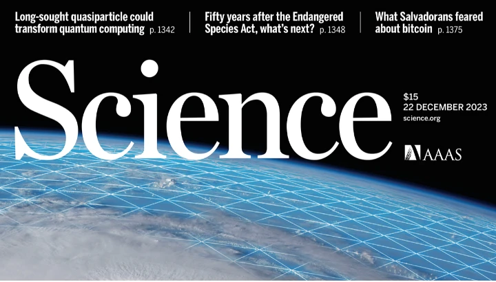 美仪现身《Science》